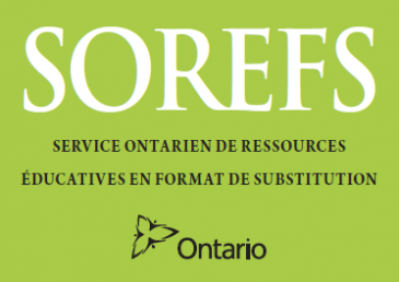 Service ontarien de ressources éducatives en format de substitution (SOREFS)